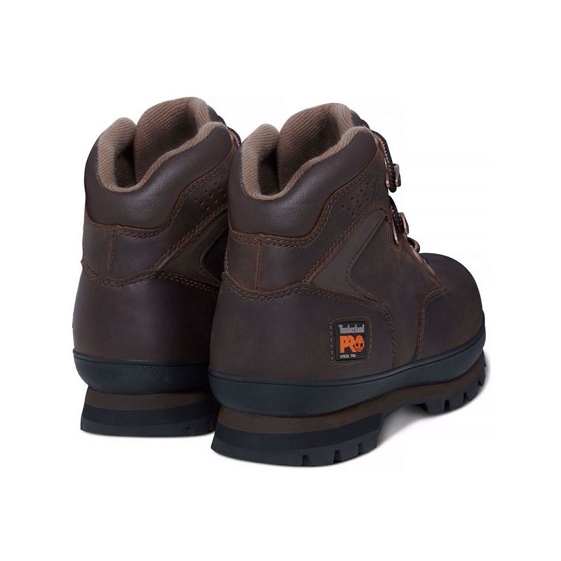 chaussure de sécurité timberland pro euro hiker marron