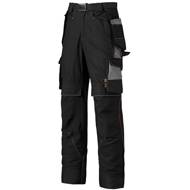 Timberland Pro Tough Vent Trouser with Belt - Jet Black 30' Waist Regular Leg - Black