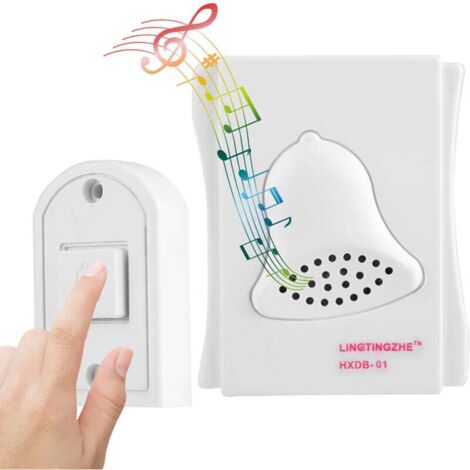 Timbre con cable, timbre Ding Dong Chime, timbre de acceso para el sistema de control de acceso de la oficina en casa.