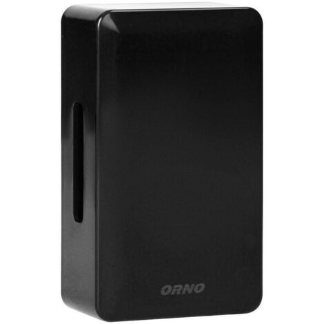 Timbre electromecánico bicolor BREVIS MINI 230V negro OR-DP-MR-148/B