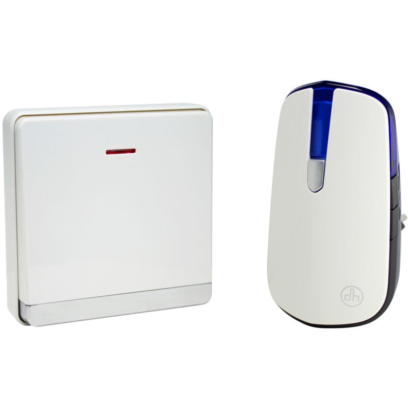 

Timbre inalámbrico kinético 32 melodías 150 metros IP44 (Electro DH 11.712)
