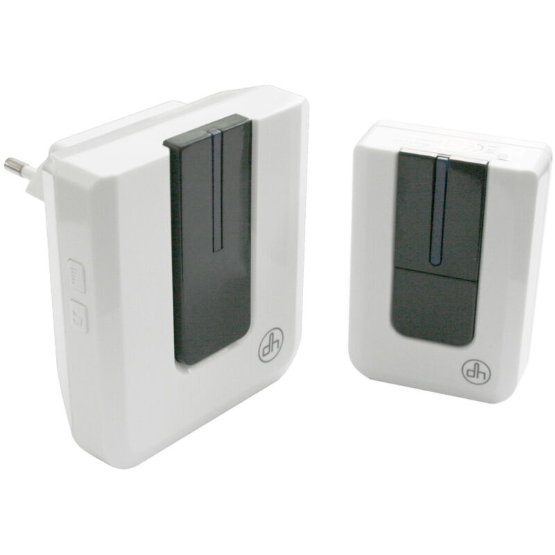 

Timbre inalámbrico con receptor directo 52 melodías 250 metros ( 11.687) - Electro Dh