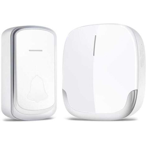 Timbre inalámbrico impermeable, antiinterferencias, antitirones, estable, 300 m