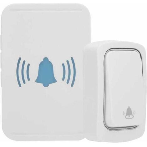 Timbre inalámbrico inteligente WiFi, teléfono autoalimentado, control remoto, alarma, estándar estadounidense, 110-240 V CA para el hogar.