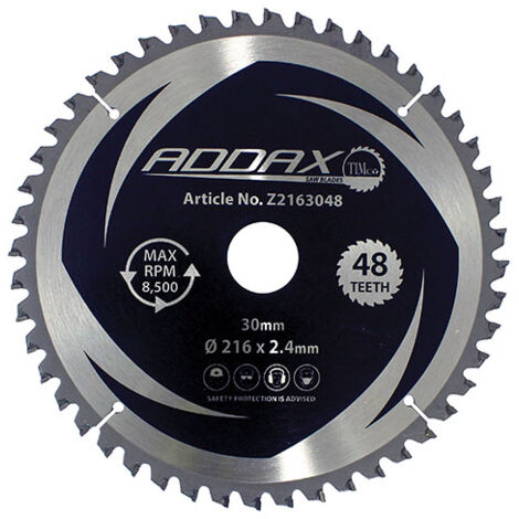TIMCO 0° Mitre Saw Blade - 216 x 30 x 48T