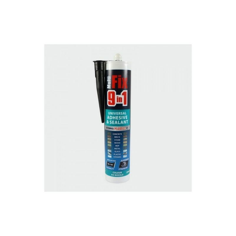 Timco - 247146 9in1 Adhesive & Sealant Black 290ml