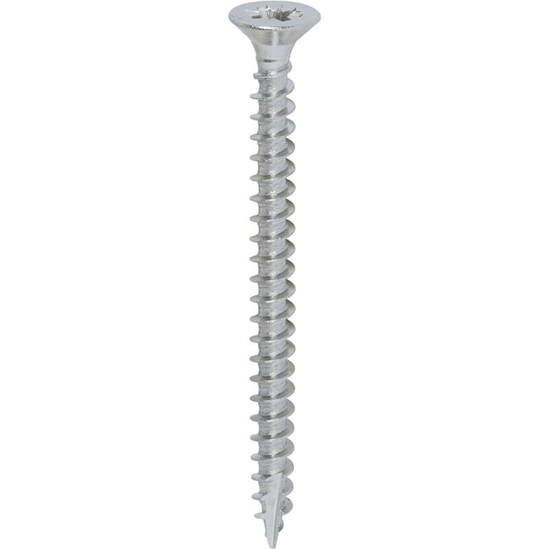 Timco - Classic Multi-Purpose Screws - PZ - Double Countersunk - A2 Stainless Steel (Size 4.0 x 50 - 200 Pieces)