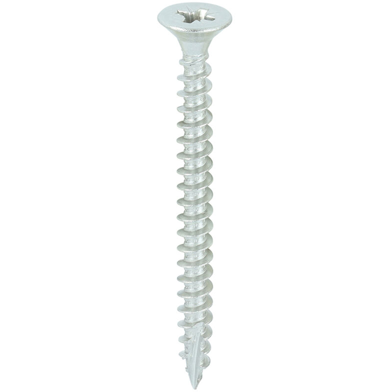 Timco - Classic Multi-Purpose Screws - PZ - Double Countersunk - A2 Stainless Steel (Size 4.5 x 50 - 200 Pieces)