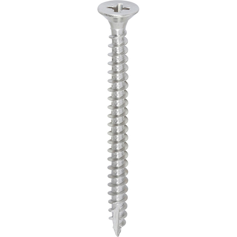 Timco - Classic Multi-Purpose Screws - PZ - Double Countersunk - A2 Stainless Steel (Size 5.0 x 60 - 200 Pieces)
