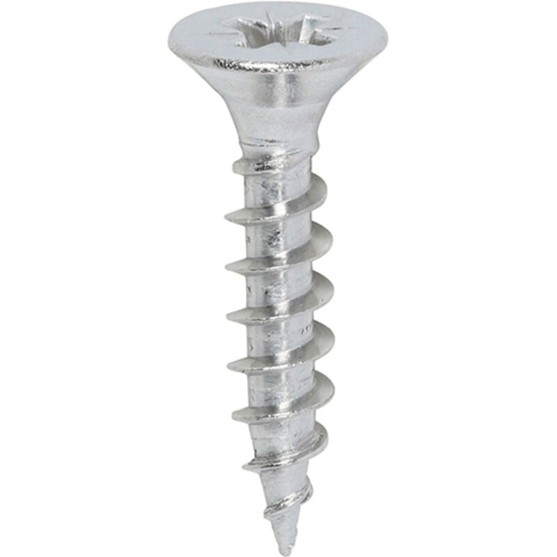 Timco - Classic Multi-Purpose Screws - PZ - Double Countersunk - A2 Stainless Steel (Size 4.0 x 20 - 200 Pieces)
