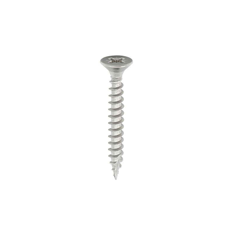 Timco - Classic Multi-Purpose Countersunk A2 Stainless Steel Woodcrews - 4.0 x 50 TIMpac of 14 - 40050CHSSP