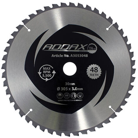 TIMCO -5° Circular Saw Blade - 305 x 30 x 48T