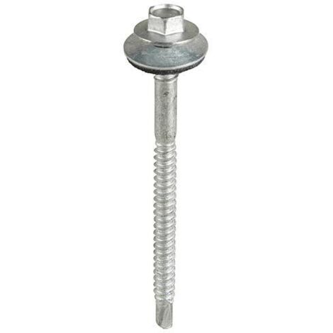 Timco 5.5/6.3 x 115mm Composite Panel Screws For Light Section Steel Box Of 100