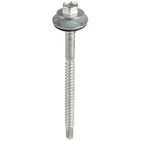 Timco 5.5/6.3 x 82mm Composite Panel Screws For Light Section Steel Box Of 100