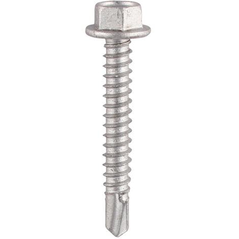 TIMco 5.5 x 50mm Hex Head Self drill Light Section TEK Screws Qty 100