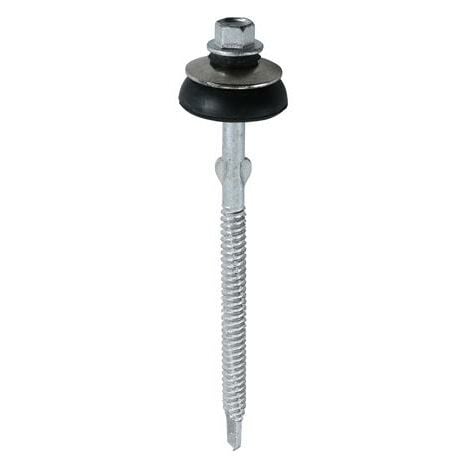 Timco 6.3 x 110mm Fibre Cement Board Screws For Light Section Steel Box Of 50