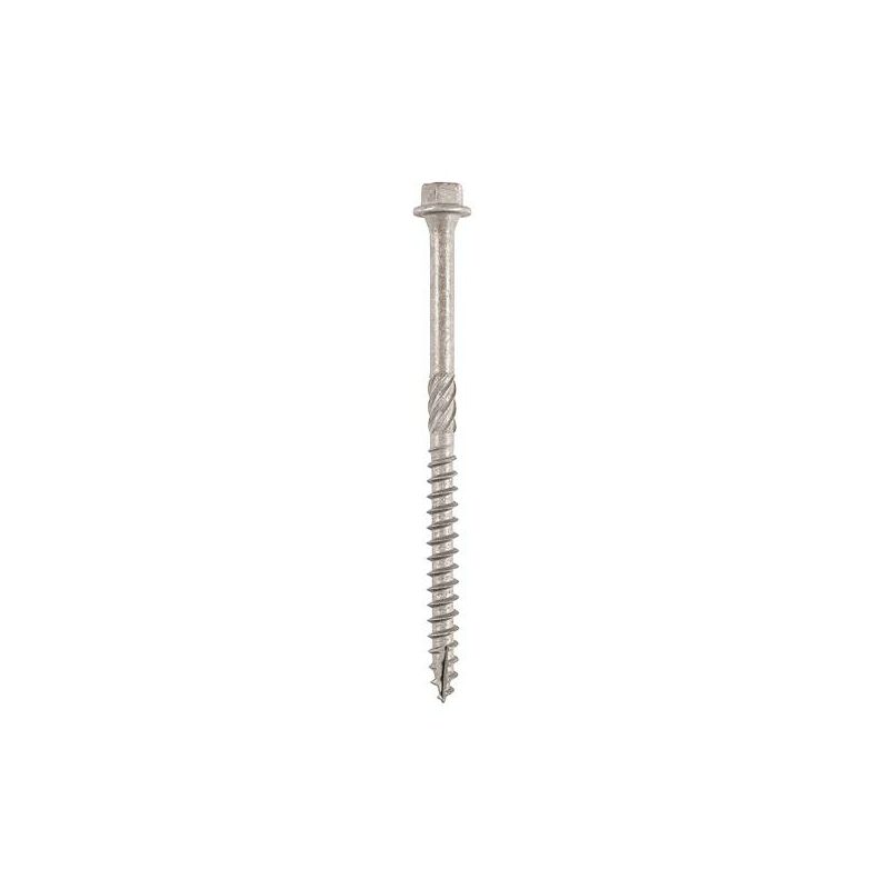 Timco - 6.7 x 200mm In-Dex Hex Head A4 Stainless Steel 25 Timber Screws