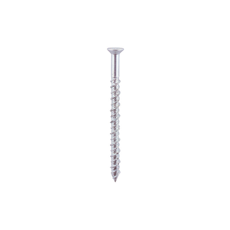 Timco - Masonry Screws - TX - Countersunk - Zinc (Size 6.0 x 100 - 6 Pieces)