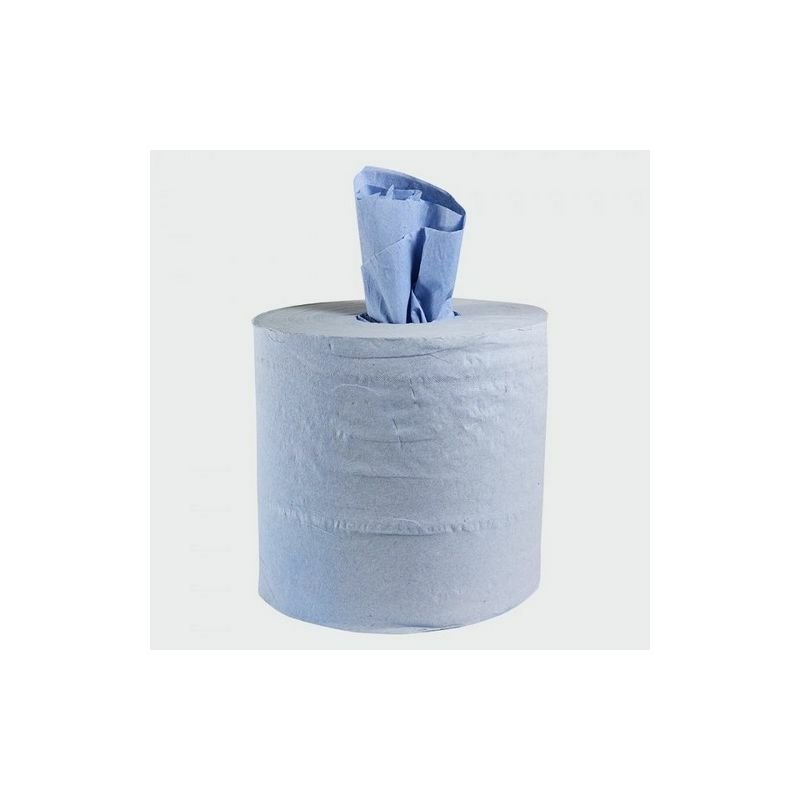 973508 Shield Blue Centrefeed Rolls 150m x 175mm Pack of 6 - Timco