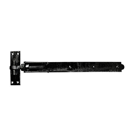 TIMCO Adjustable Band & Hook on Plates Hinges Black - 350mm