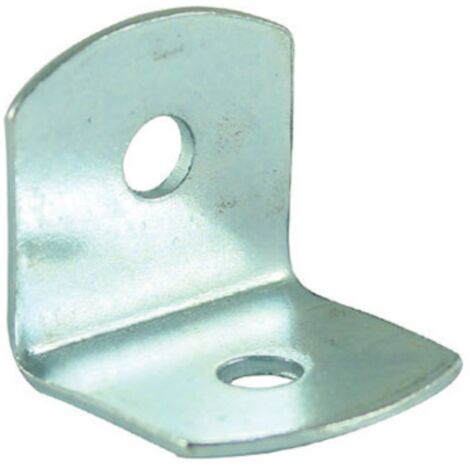 Timco Angled Braces Silver - 19 x 19 x 19mm (10 Pack)