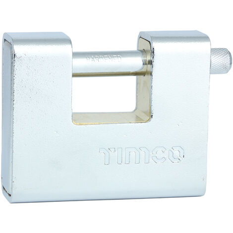 TIMCO Armoured Rectangular Padlock - 90mm
