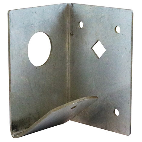 TIMCO Arris Rail Support Brackets Galvanised - 90 x 60 x 60
