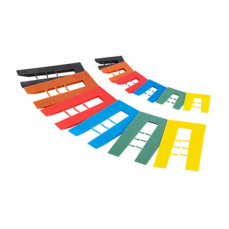 TIMCO Assorted Horseshoe Shims - 1.0 - 6.0mm