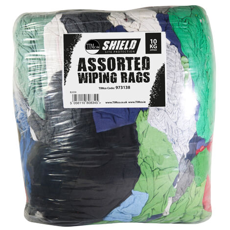 TIMCO Assorted Wiping Rags - 10kg