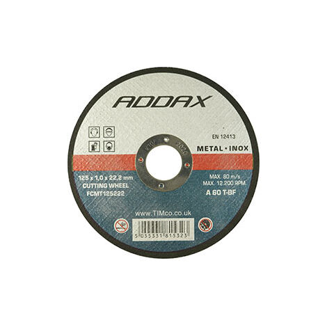 TIMCO B/Abrasive Flat Wheel Inox - 115 x 22.2 x 1.0