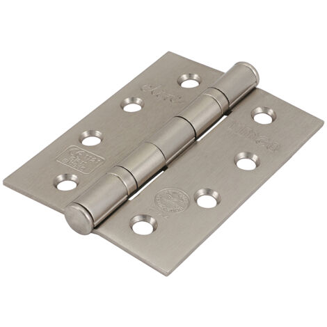 TIMCO Ball Bearing Hinges Grade 11 Steel Satin Nickel - 102 x 76 x 2.7