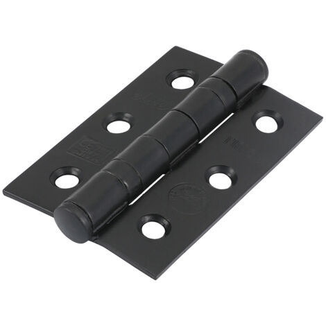 TIMCO Ball Bearing Hinges Grade 7 Steel Epoxy Black - 76 x 51 x 2.2