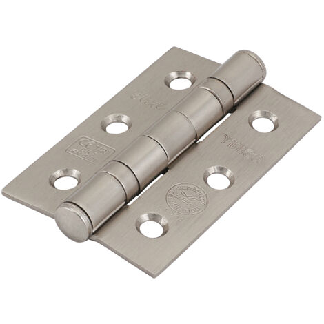 TIMCO Ball Bearing Hinges Grade 7 Steel Satin Nickel - 76 x 51 x 2.2