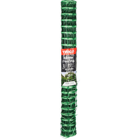 TIMCO Barrier Fencing Green - 1m x 50m