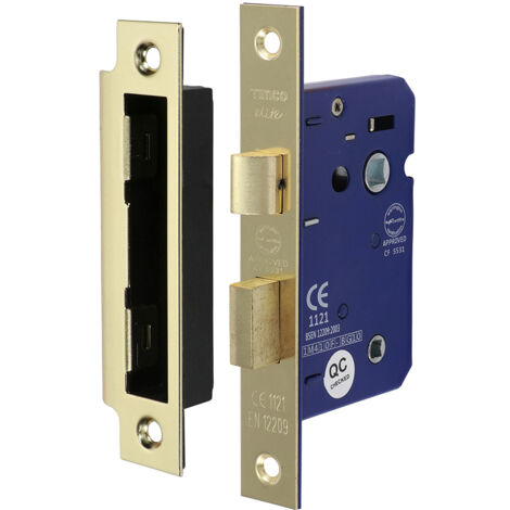 TIMCO Bathroom Lock Electro Brass - 65mm