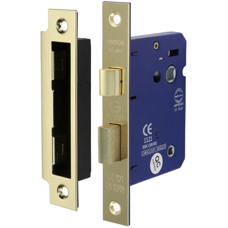 TIMCO Bathroom Lock Electro Brass - 78mm