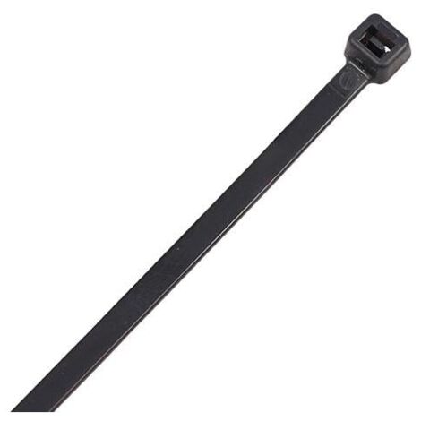 TIMco Black Cable Tie Down Set 7.6 x 370 Qty 100
