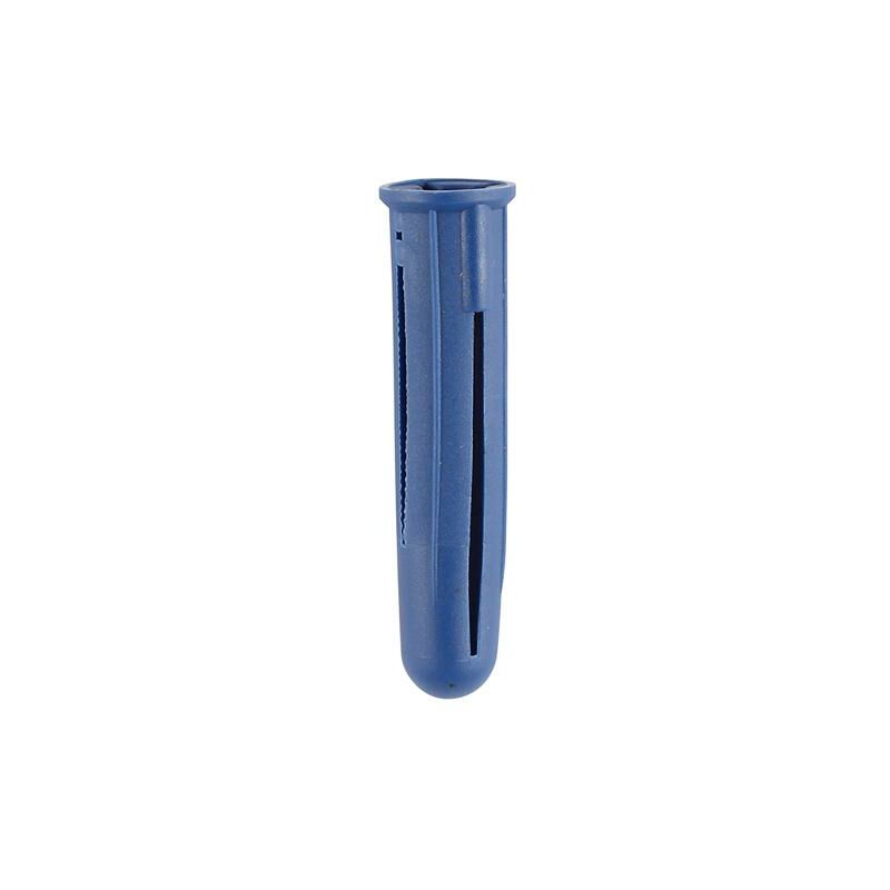 Timco - Blue Plastic Plug Qty 40