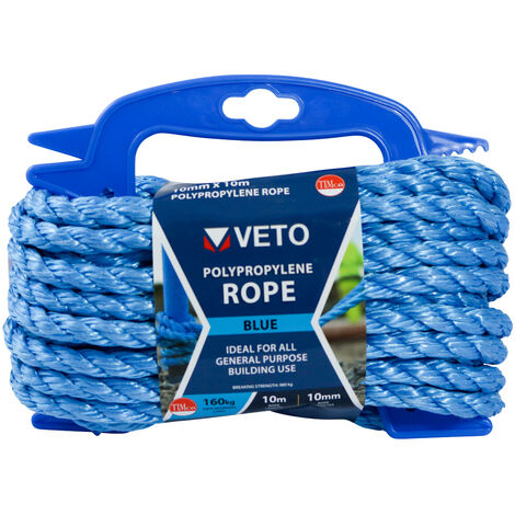 10mm.x 2.8m. Nautical Rope Jute Braided