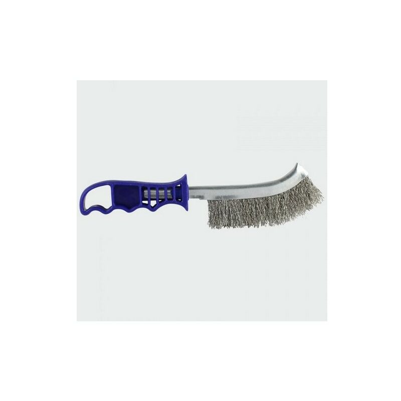 BWHB Blue Handle Wire Brush SS 255mm - Timco