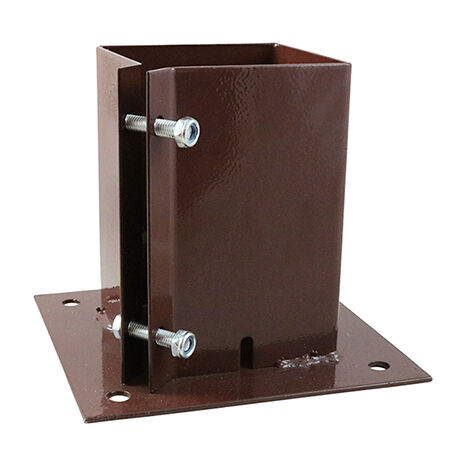 TIMCO Bolt Down Post Support Bolt Secure Oxide Red - 75mm