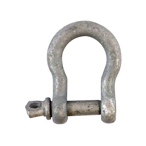 TIMCO Bow Shackles Hot Dipped Galvanised - 6mm