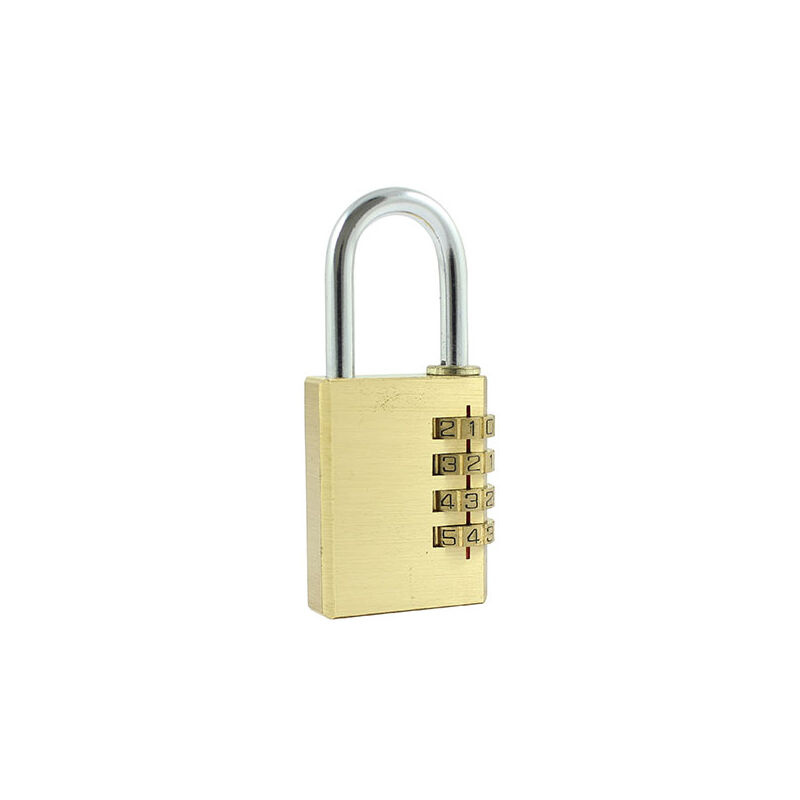 Timco - Brass Combi Padlock (Size 21mm - 1 Each)