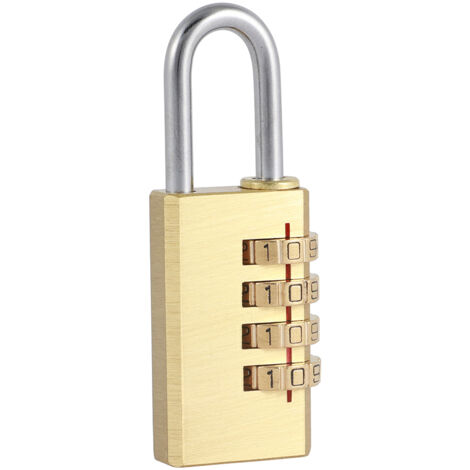 TIMCO Brass Combination Padlock - 28mm