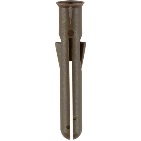 TIMCO Brown Premium Plastic Plugs - 42mm