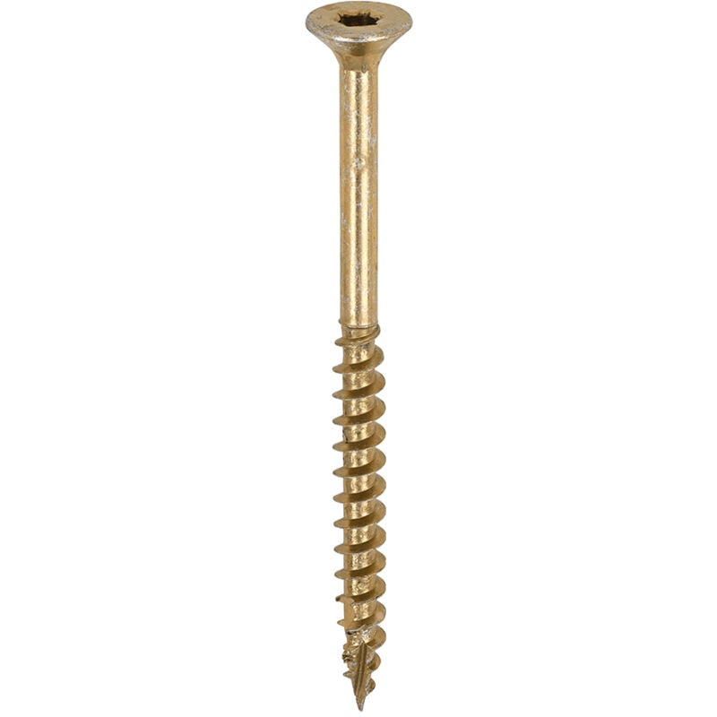 Timco - C2 Clamp-Fix Multi-Purpose Premium Countersunk Gold Woodscrews - 5.0 x 70
