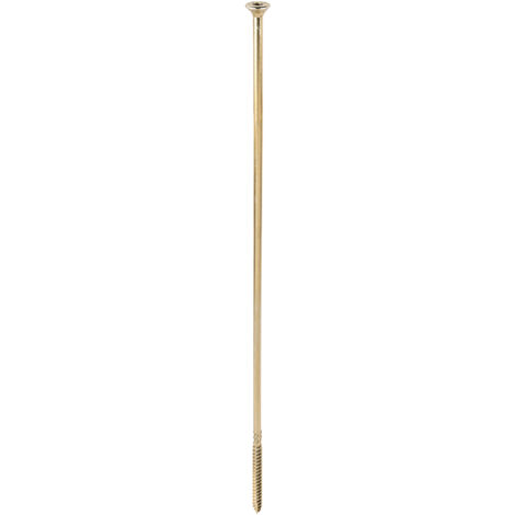 TIMCO C2 Clamp-Fix Multi-Purpose Premium Countersunk Gold Woodscrews - 8.0 x 420