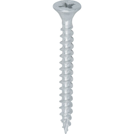 TIMCO C2 Exterior Multi-Purpose Premium Countersunk Silver Woodscrews - 4.0 x 40
