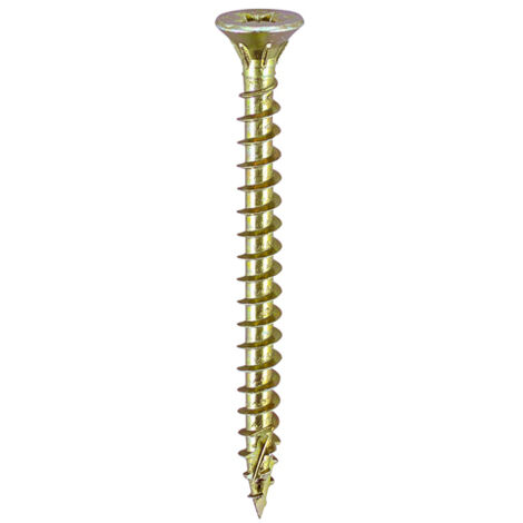 TIMCO C2 Strong-Fix Multi-Purpose Premium Countersunk Gold Woodscrews Assorted Case - 1,798 pcs