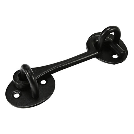 TIMCO Cabin Hooks Black - 4"